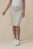 Palin Natural Zip Front Skirt,Video