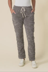 Soleil Taupe Drawstring Pants