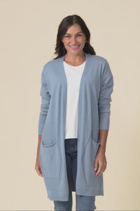 Mary Steel Pocket Cardigan