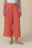 Balfour Orange Stripe Linen Pants,Video