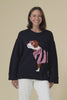 Annie Navy Terrier Sweatshirt,Video