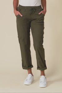Colette Khaki Cargo Pants