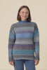 Augie Blue Stripe Knit Jumper