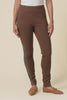 Jesse Chocolate Trim Stretch Leggings