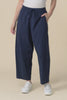 Drift Navy Barrel Drawstring Pants,Video