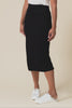 Black Bamboo Maxi Tube Skirt,Video