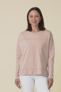 Jayne Beige Cotton Throw On Top,Video