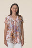 Isobel Pink Flower Button Top,Video