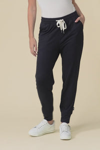 Freedom Dark Navy Drawstring Sweatpants,Video