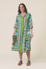 Jaxon Green Floral Tie Dress,video