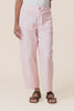 Nina Pink Cotton Barrel Pants,Video