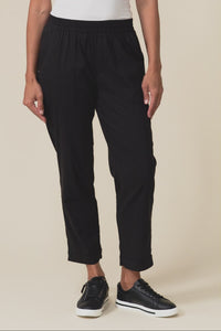 Air-Lite Black Stretch Cropped Pants