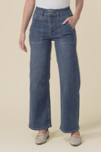 Orwell Mid Blue Straight Leg Jeans