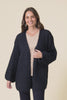 Pearson Navy Knit Cardigan