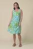 Enya Aqua Heritage Cotton Dress,video