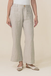 Ralph Natural Linen Pocket Pants,Video