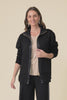 Sabi Black Zip Sweatshirt