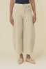 Angela Tan Wide Leg Corduroy Pants