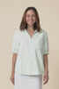Maris Mint Stripe Cotton Blend Shirt,video