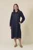 Montana Dark Blue Denim Shirt Dress,Video
