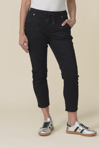 Whistler Black Cotton Jogger Pants,Video