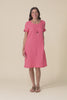 Ravello Melon Linen Pocket Dress,video