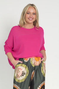 Clarity Hot Pink Knit Jumper