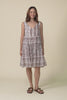 Lucky Chocolate Fern Cotton Sleeveless Dress,video