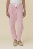 Breslin Rust Stripe Barrel Jeans