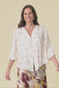 Mana Ivory Spot Sequin Top