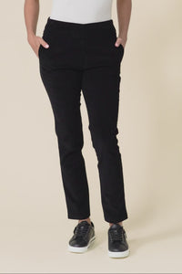 Elle Black Corduroy Pants