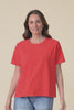 Base Red Cotton Tee,Video
