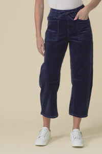 Denny Navy Cotton Corduroy Jeans,Video