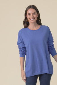 Tanner Cobalt Knit Jumper