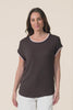 Innes Chocolate Contrast Trim Tee,video