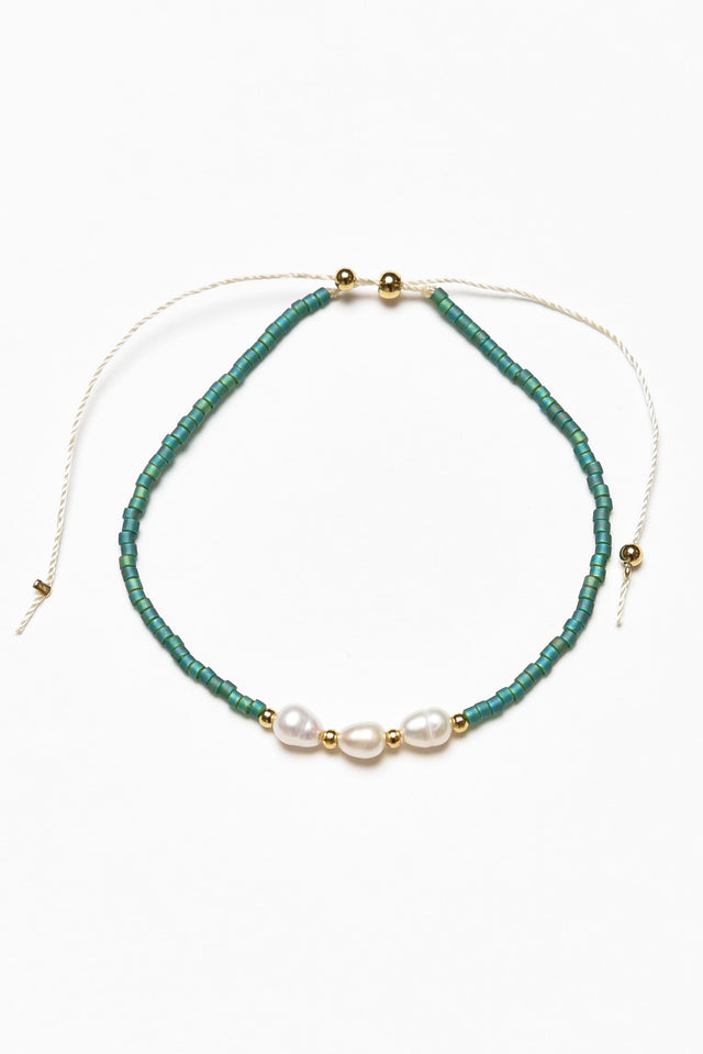 Airlie Emerald Pearl Bracelet image 1
