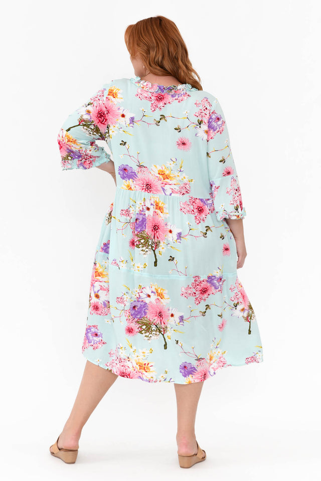 Andi Cherry Blossom Midi Dress