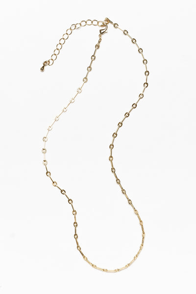 Beatrice Gold Link Necklace