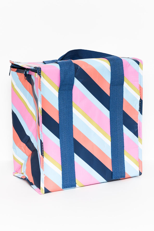 Gia Candy Stripe Insulated Tote image 3