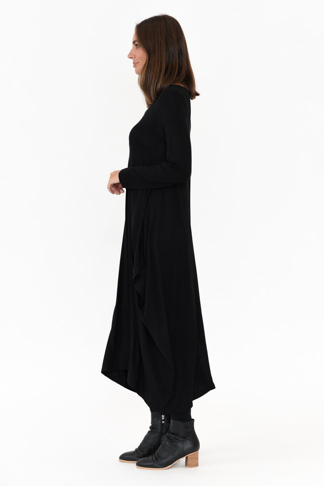 Kendal Black Long Sleeve Dress image 3