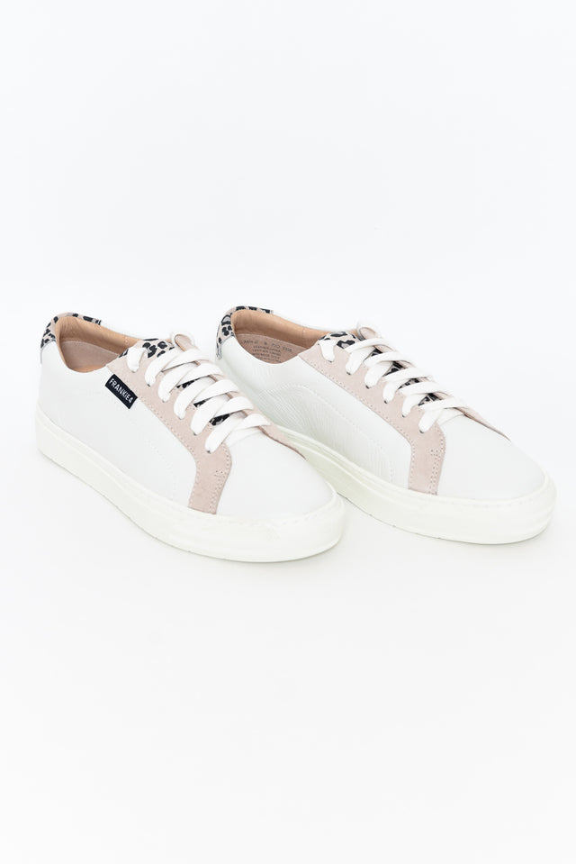 Mim III White/Leopard Print Sneaker