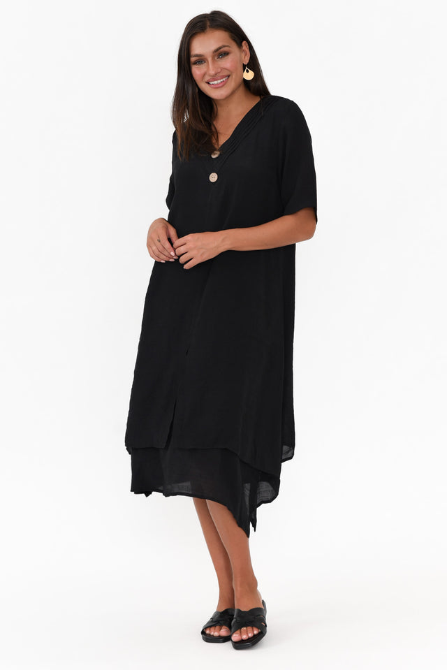 Nala Black Layers Dress image 7