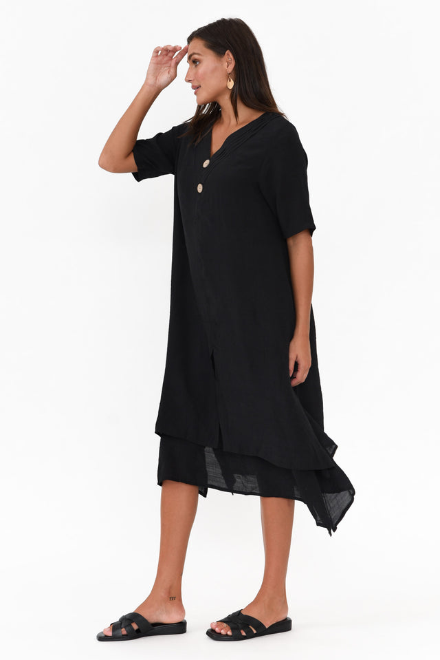 Nala Black Layers Dress image 4