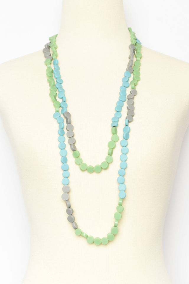 Tyler Blue Layer Necklace