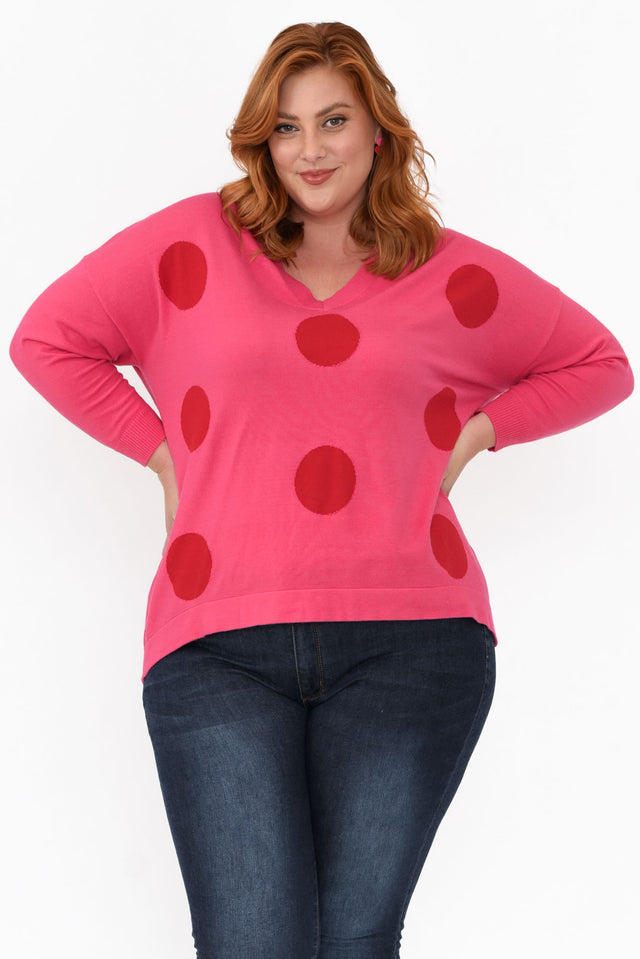 plus-size,curve-tops,plus-size-sleeved-tops,plus-size-winter-clothing,plus-size-jumpers image 7